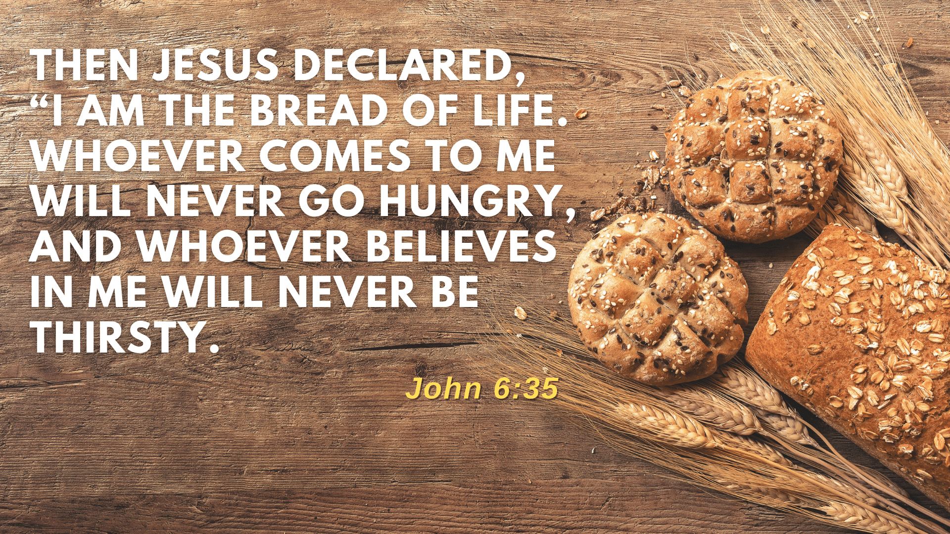 John 6:1-71 – He Must Become Greater: Bread of Life – Shatin Anglican ...