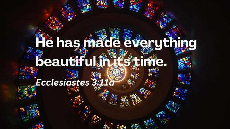 Ecclesiastes 3:1-15 –  Life in the Haze: Time for Everything